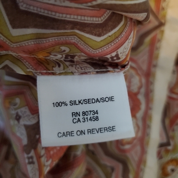 BCBGMAXAZRIA Shift Dress Small‎ 100% Silk Polka dot Long sleeve Lightweight - Picture 5 of 11